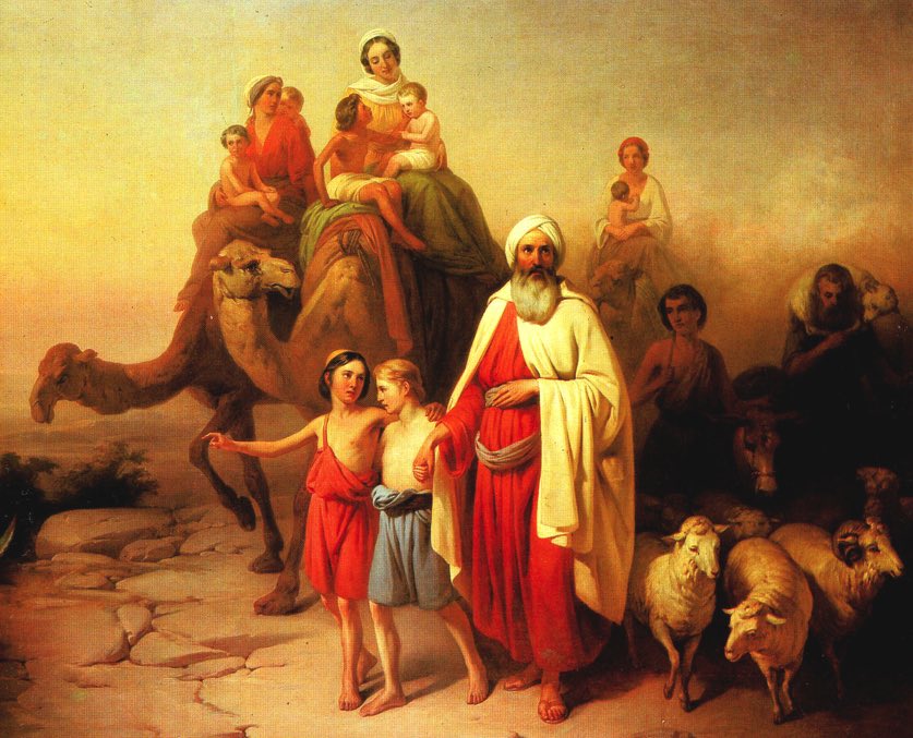 Abraham's departure by József Molnár (Quelle: Wikipedia)